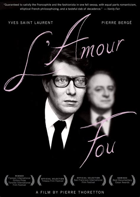 yves saint laurent l amour fou|Yves Saint Laurent – L’Amour Fou – Fransefilms.nl.